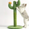 Cat cactus scratching post made of sisal