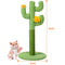 Cat cactus scratching post made of sisal