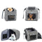 3in1 dog transport bag for bicycles