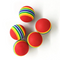 12 Pcs Colorful Rainbow Foam Balls for Dog Training and Fun